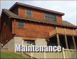  Troutman, North Carolina Log Home Maintenance